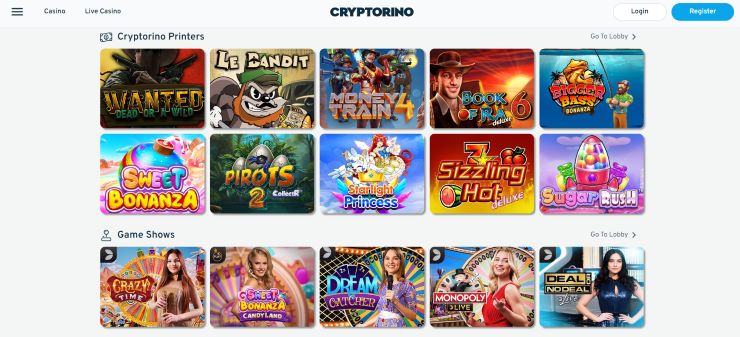 Cryptorino Casino